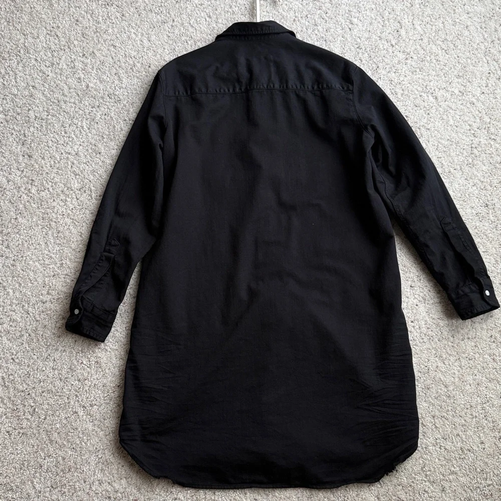 FRANK & EILEEN Mary Shirtdress Black Famous Denim - Picture 6 of 15